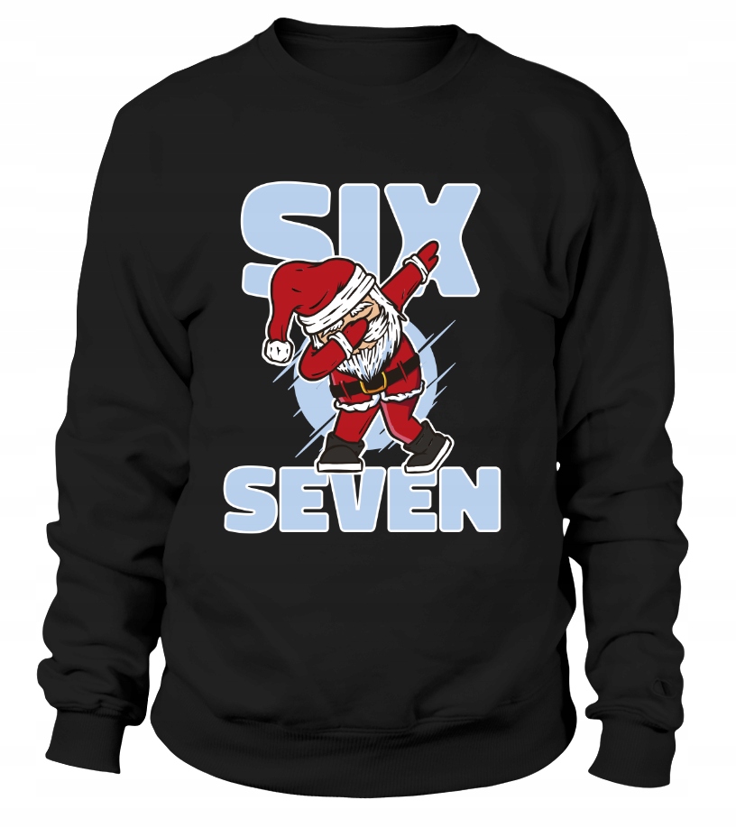 Pánská Mikina Six Seven Santa XL Černá Dárek 67 Six Seven Něho Chlapa