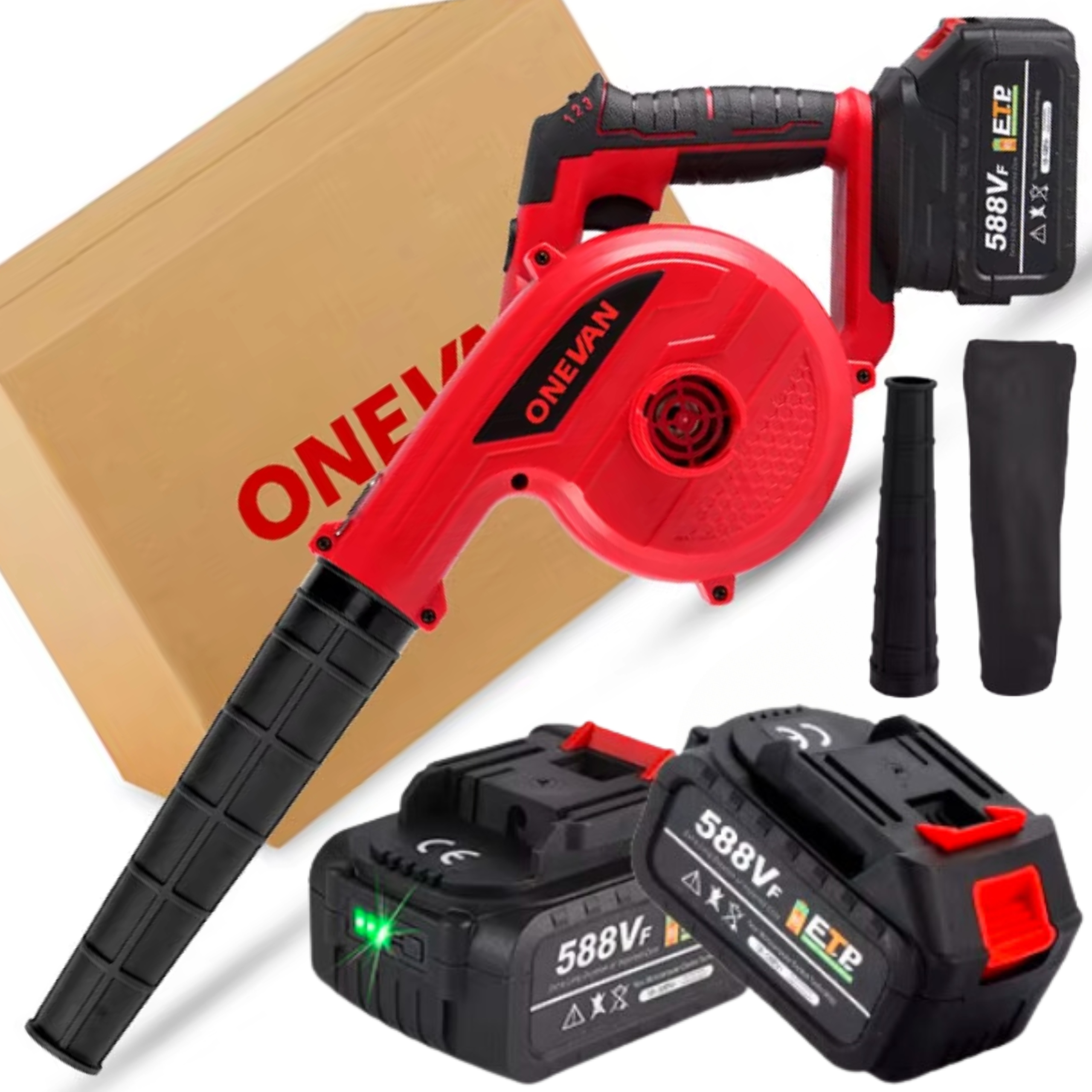 Foukač na listí Zahradní elektrické 3500W Silné 2xaku sněhu Vysavač