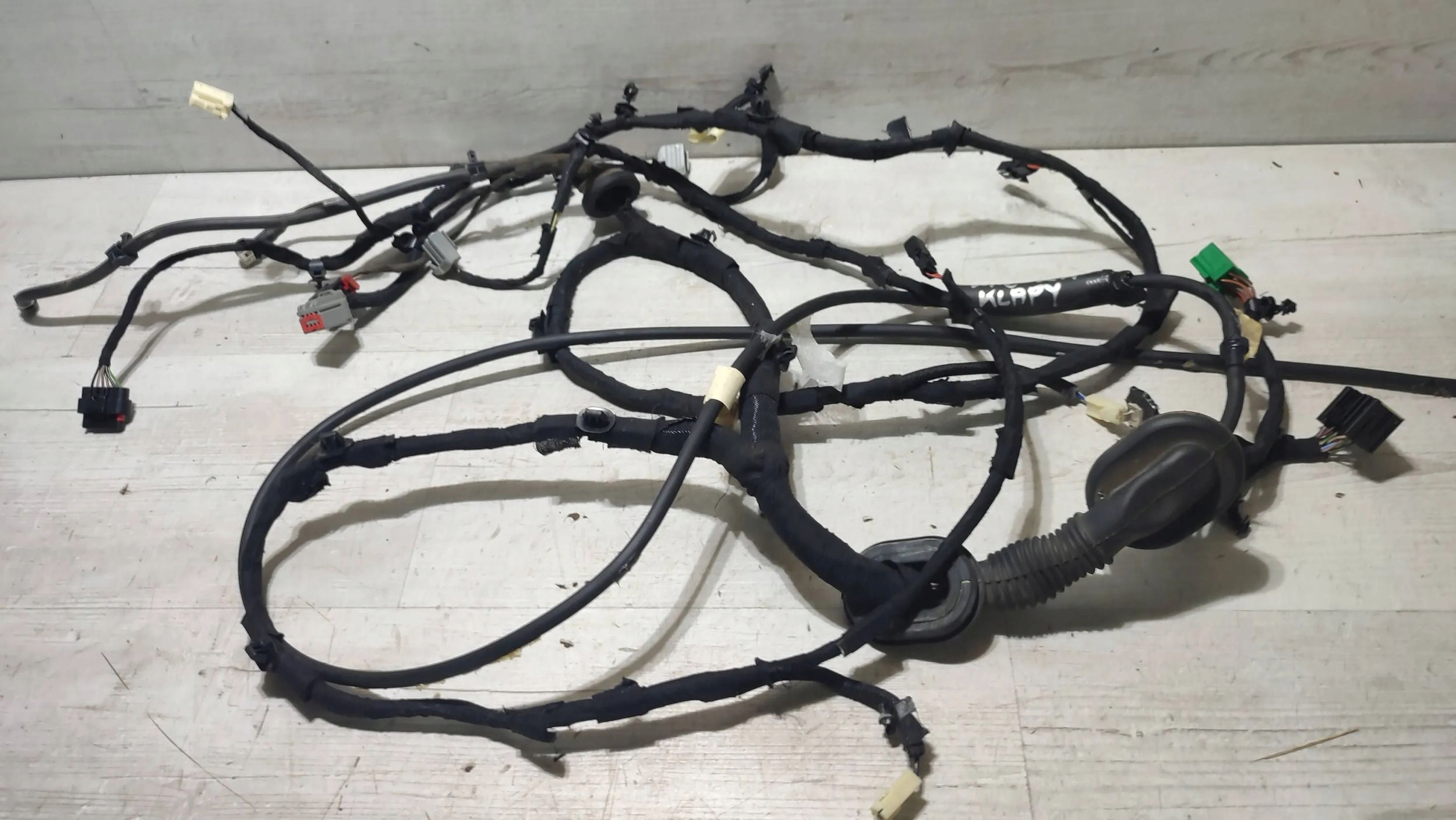 Jeep Cherokee 2015 cablaggio przewodow / PIN