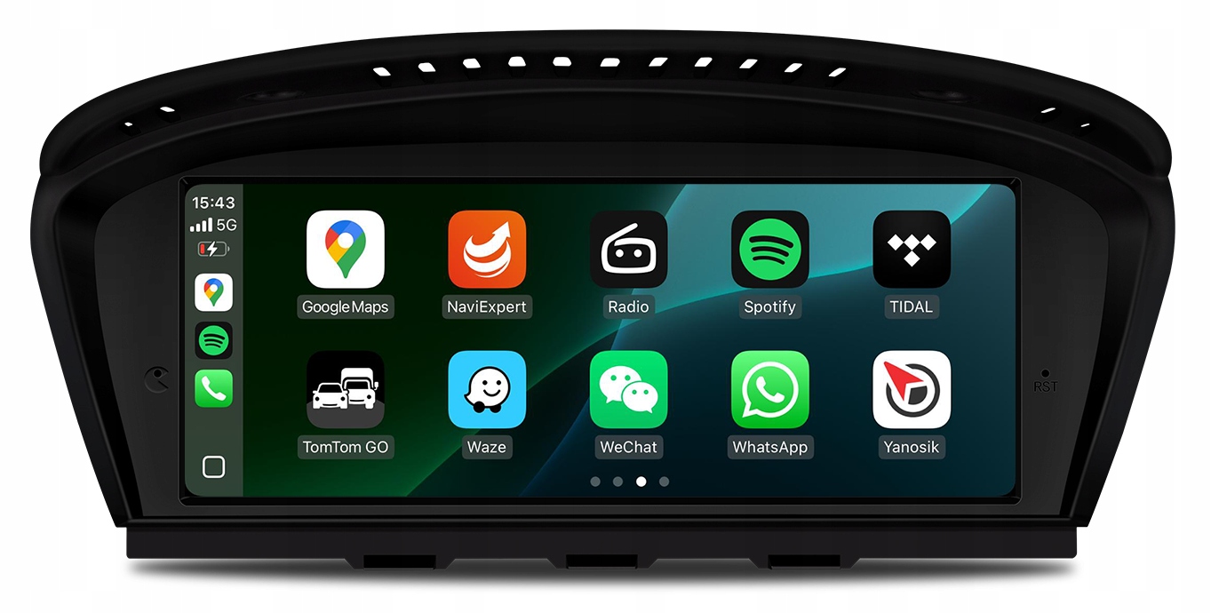 Bmw E60 E61 E90 E91 Rádio Navigace Android Auto Apple Carplay Linux