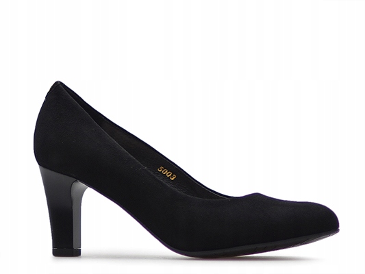 Boty Sala 5003/21 Černý semiš
