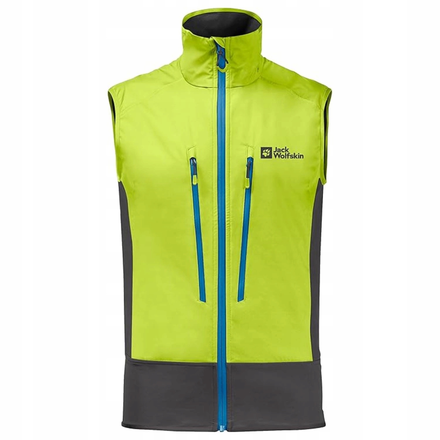 Pánská treková softshellová sportovní vesta Jack Wolfskin Alpspitze, velikost XL