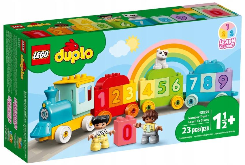 

Lego Duplo 10954 Pociąg z cyferkami Nauka liczenia