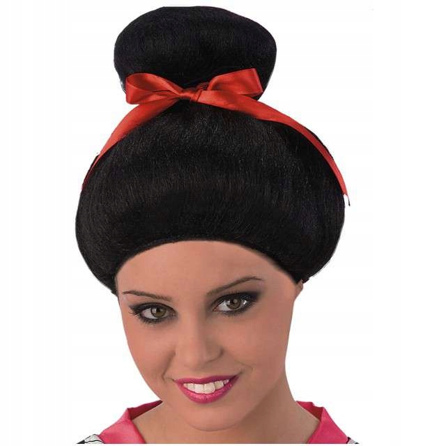 PERUKA GEJSZA japonka strój CHINKA przebranie