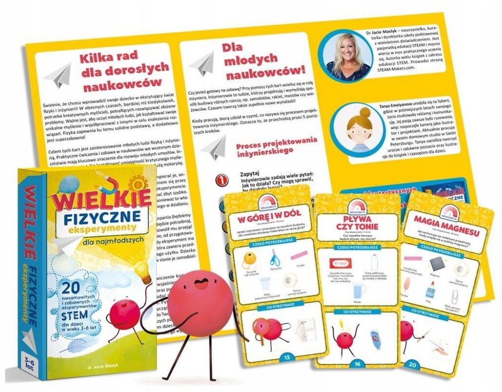 Wielkie fizyczne eksperymenty dla najmłodszych