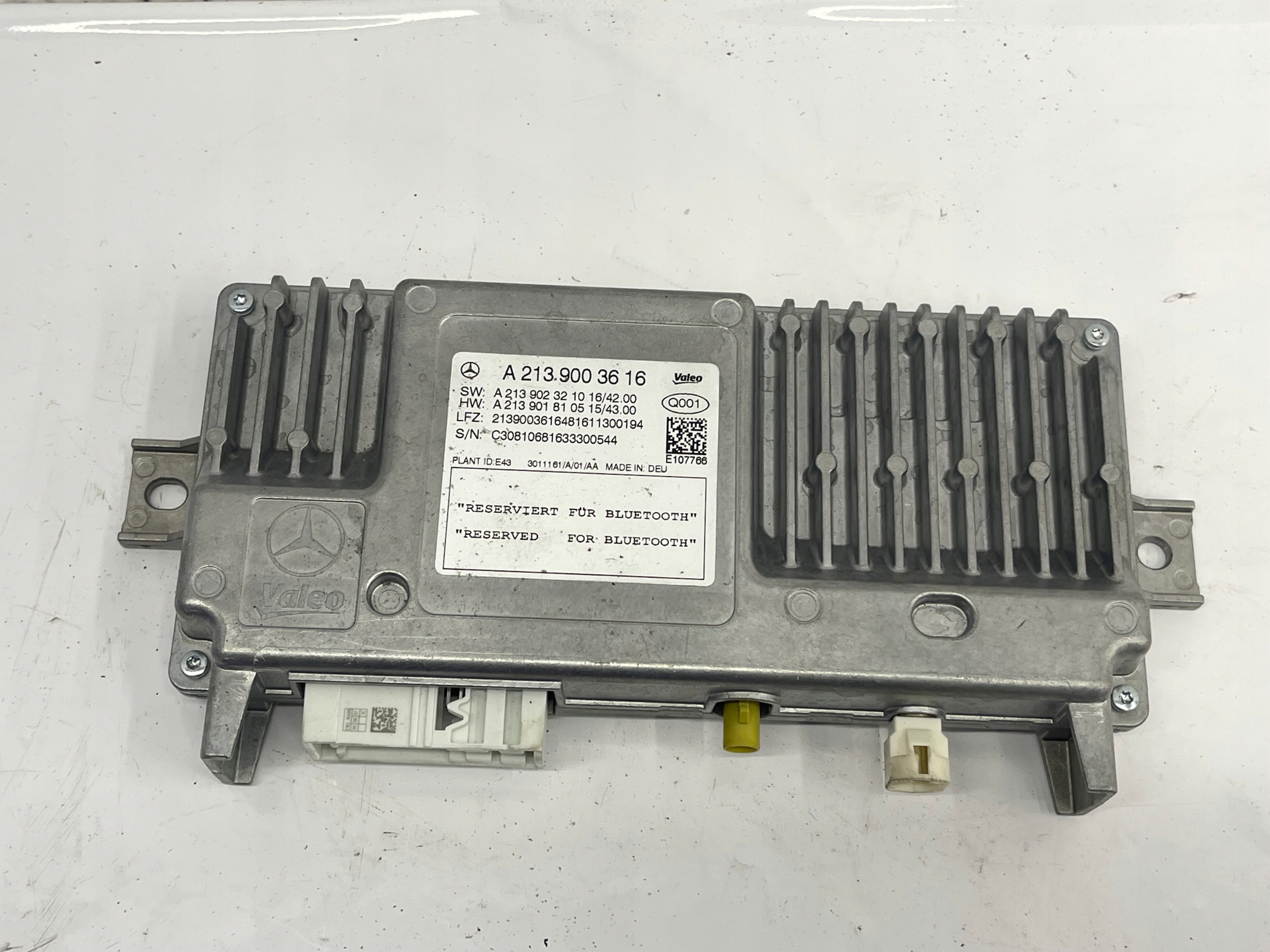 control unit module KAMERY A2139003616 MERCEDES E-KLASA W213 W238
