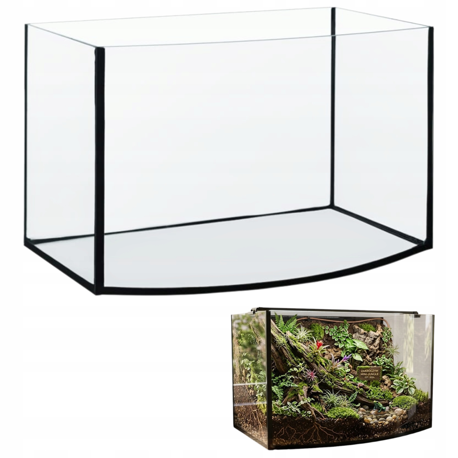 Akwarium Profilowane Diversa 40x25x25cm 25L – Bezpieczeństwo i Estetyka