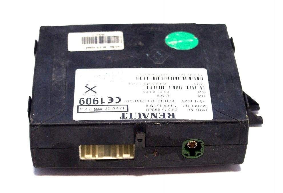 MODUŁ NAWIGACJI GPS RENAULT CLIO CAPTUR 282758936R