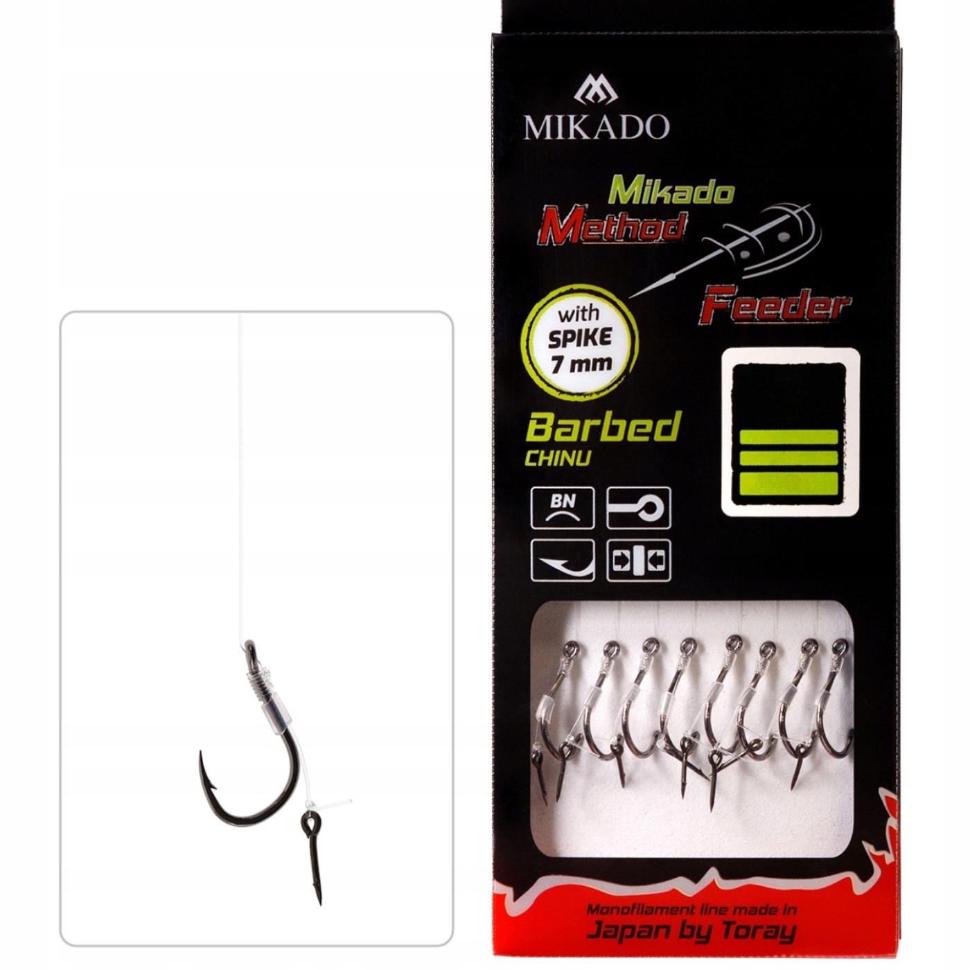 Przypon Method Feeder z Igłą nr.4 Żyłka 0,28/10