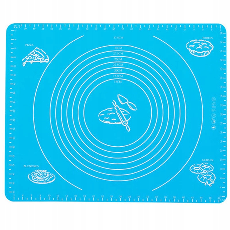 

Zestaw Wałek Stolnica Mata Silikonowa 70X50CM XL