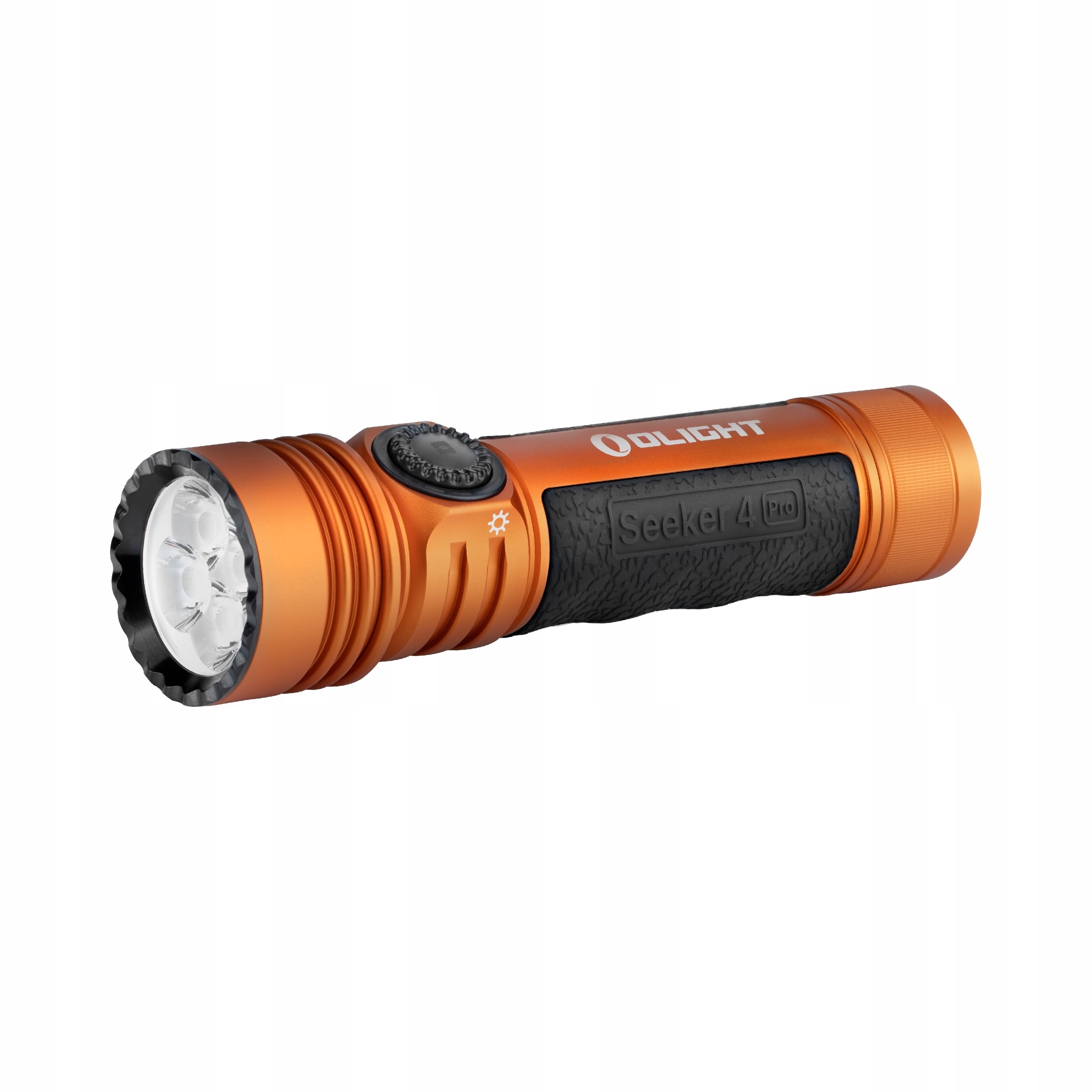 Latarka akumulatorowa EDC Olight Seeker 4 Pro Cool White Orange - 4600 lm