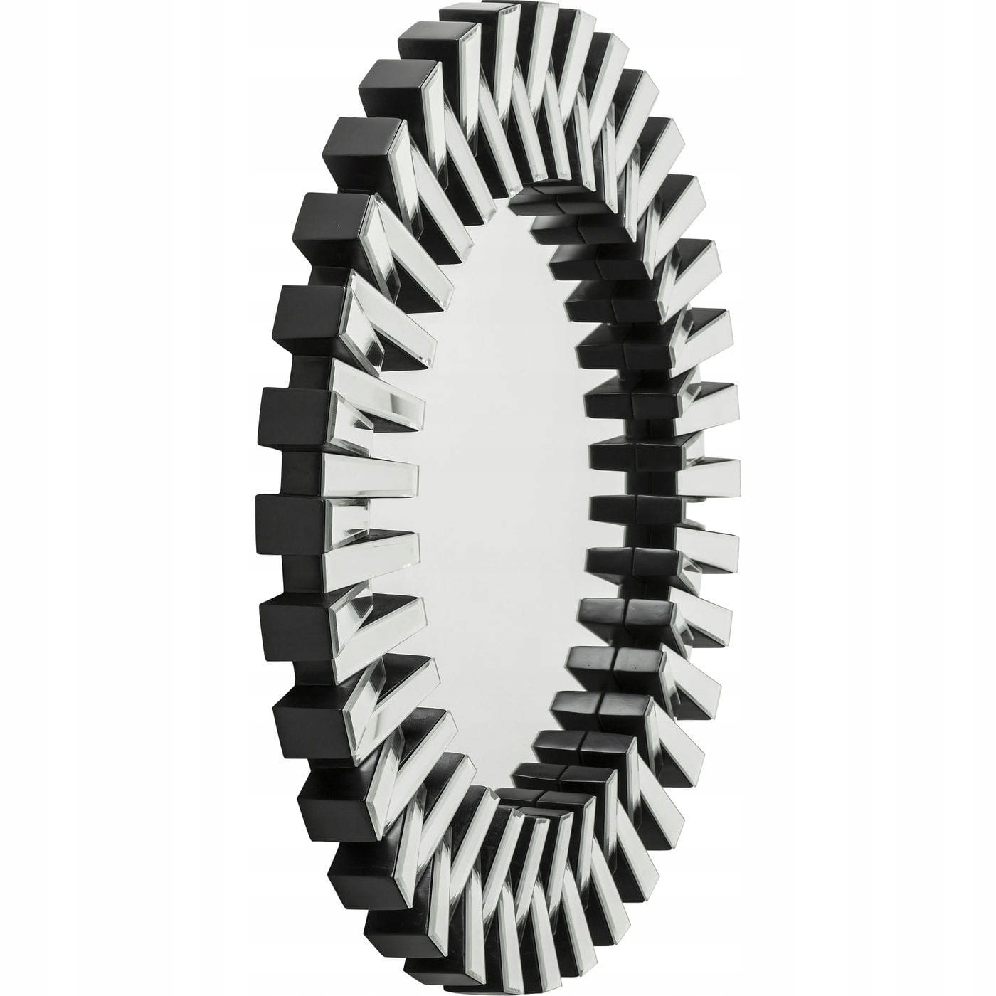 Lustro Sprocket 92 cm okrągłe glamour KARE DESIGN Typ lustra ścienne