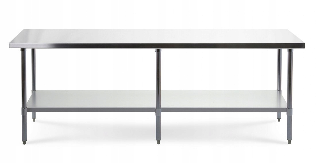 Рабочий стол для мясника столешница из нержавеющей стали 240X70 см