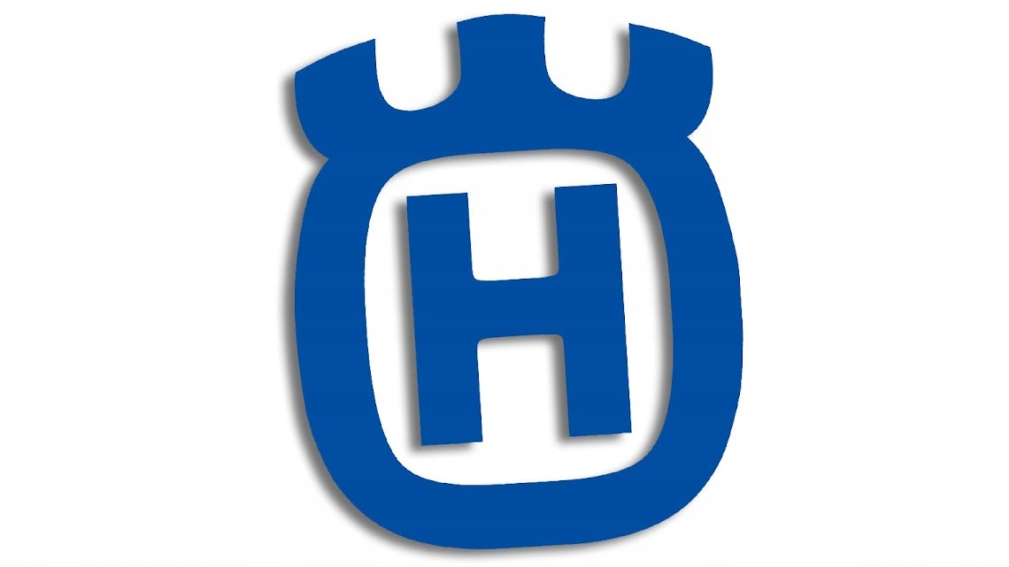 

Wycinana naklejka Husqvarna logo niebieska