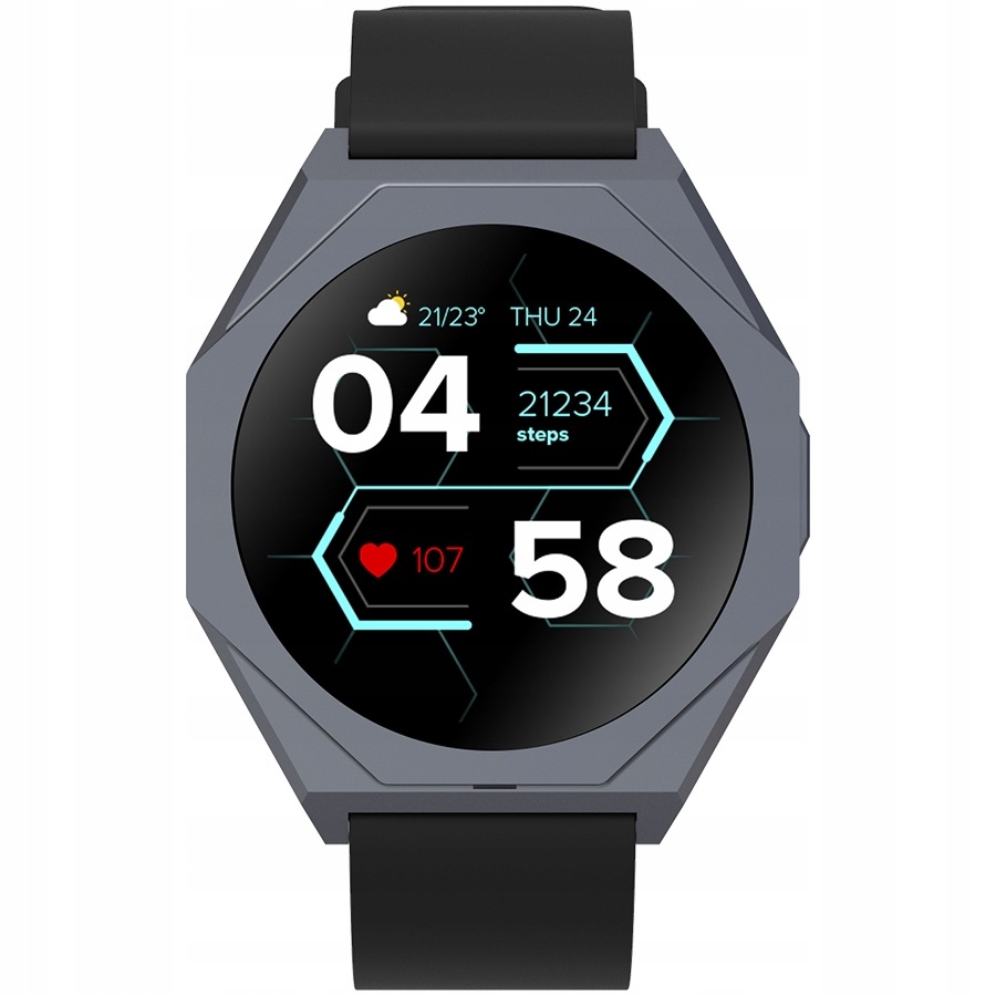 Canyon Smartwatch Otto Sw 86 Hodinky Pre Android Ios Športový Monitor Spánku