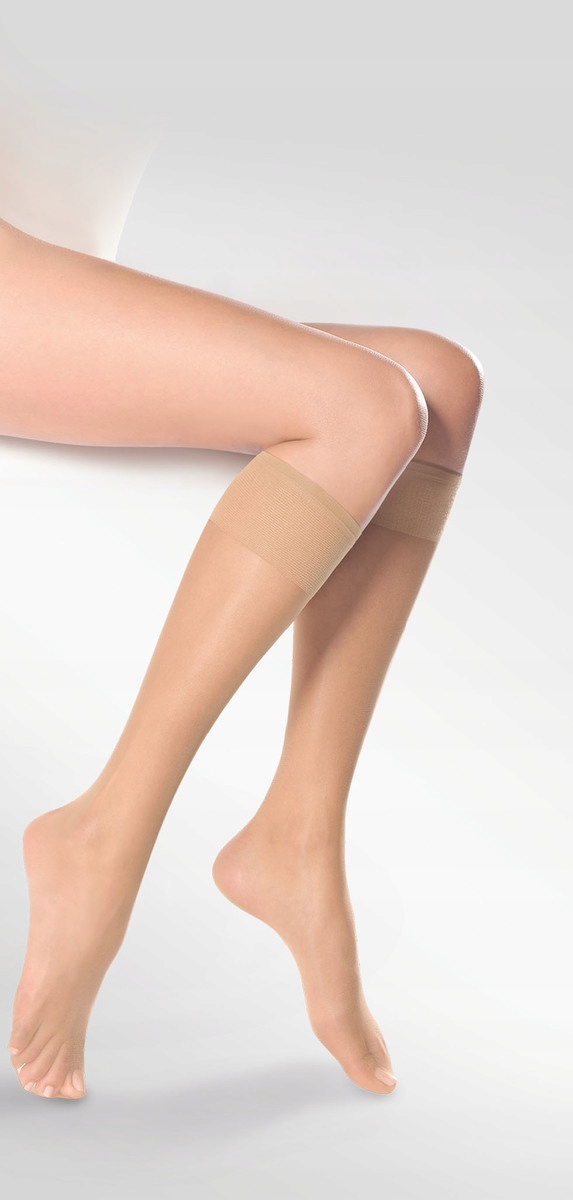 

Podkolanówki Super Bezuciskowe Beige rozmiar Uni