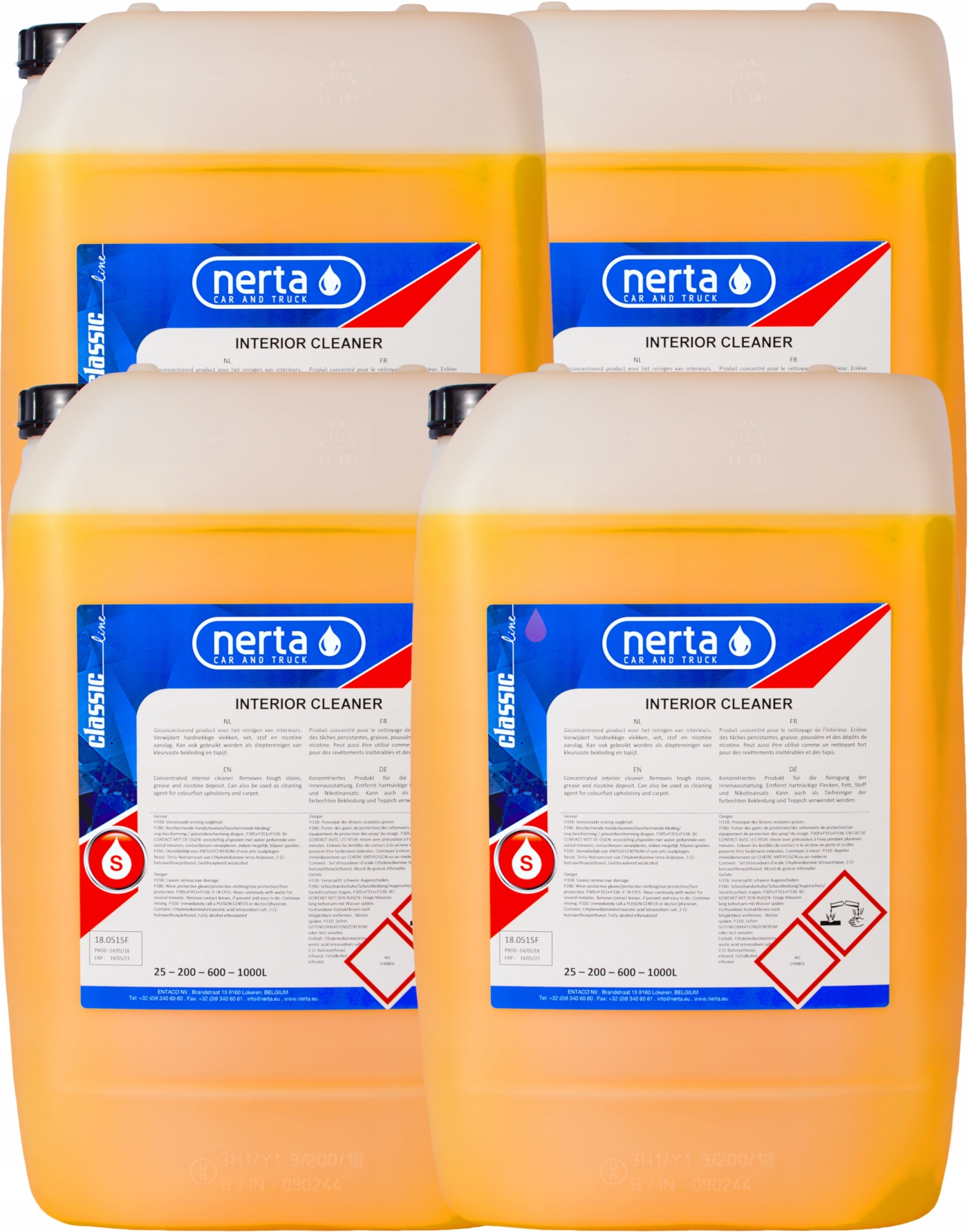 NERTA Interior Cleaner do dywanów i tapicerki 100L