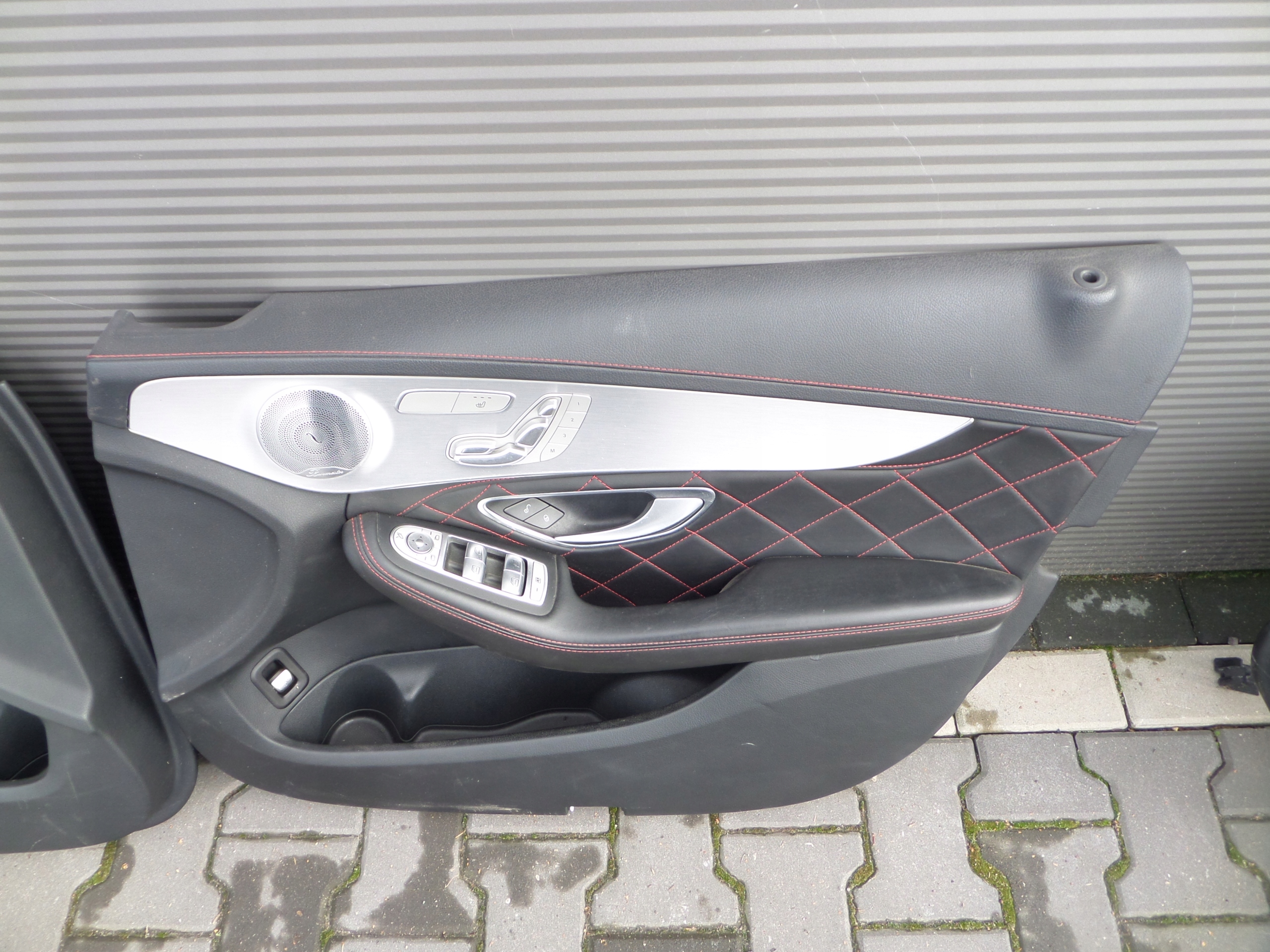 upholstery side door MERCEDES W205 C63S AMG sedan