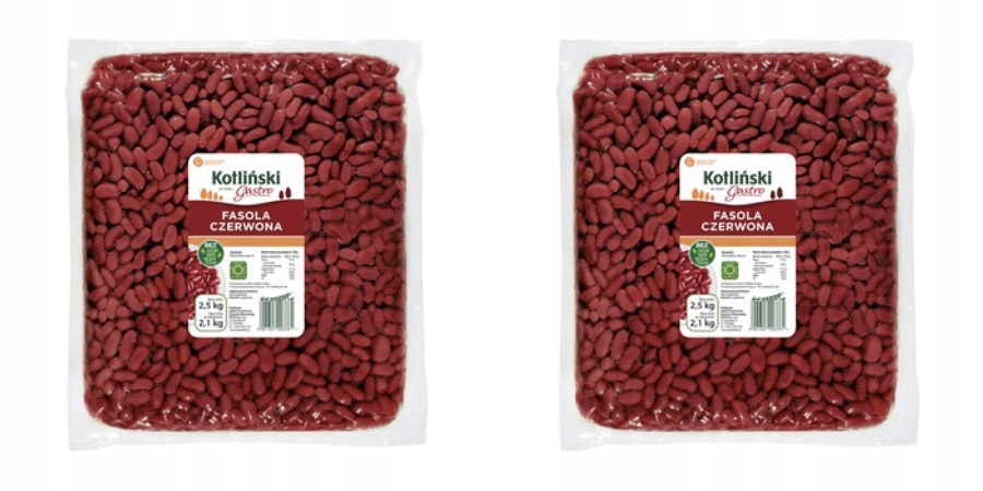 Levně 2x 2500g Kotlinský Gastro Červené fazole