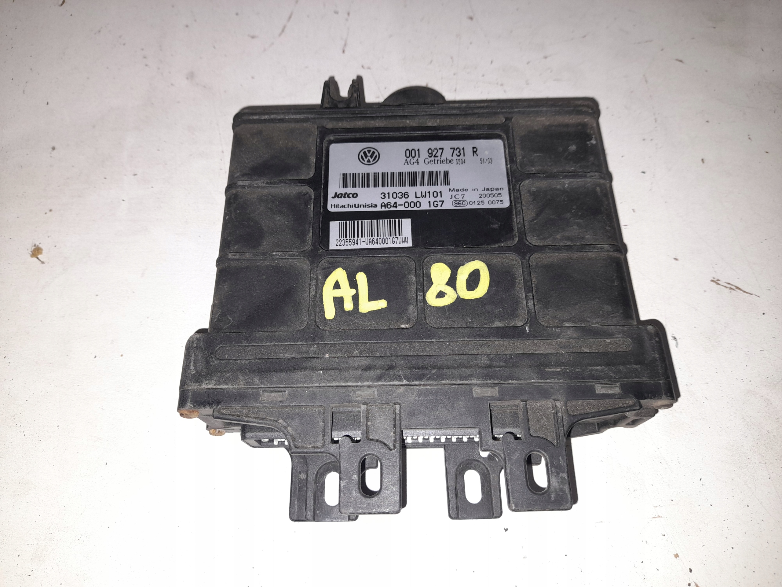 VW SKODA computer control unit gearboxes 001927731L