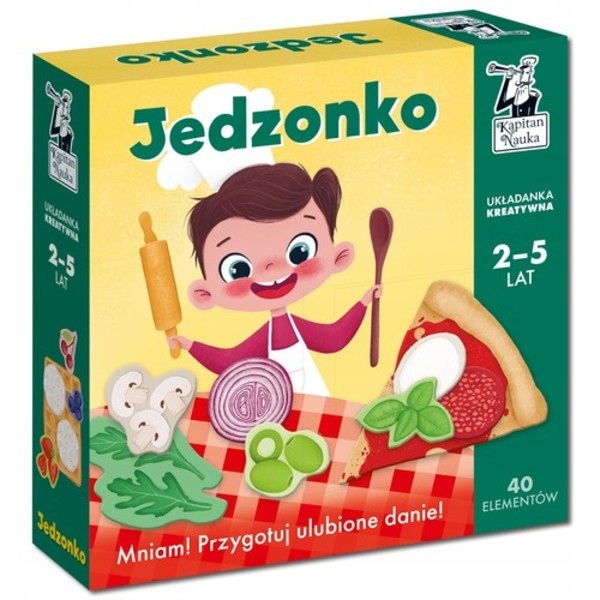 

Jedzonko Układanka kreatywna 2-5 lat. Kapitan Nauk