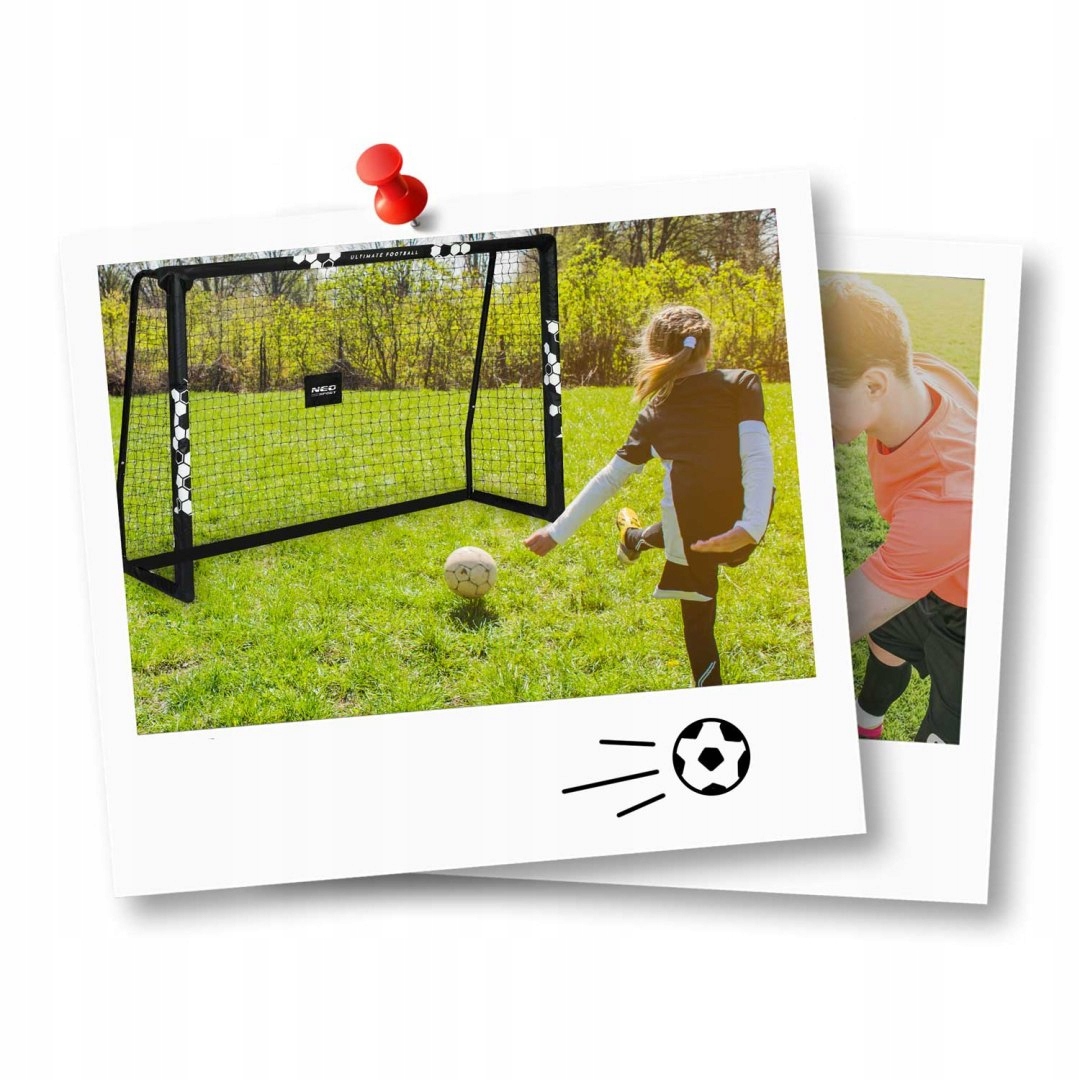 Bramka do piłki nożnej 180 x 120 x 60 cm TRENINGOWA OGRODOWA Marka Neo-Sport