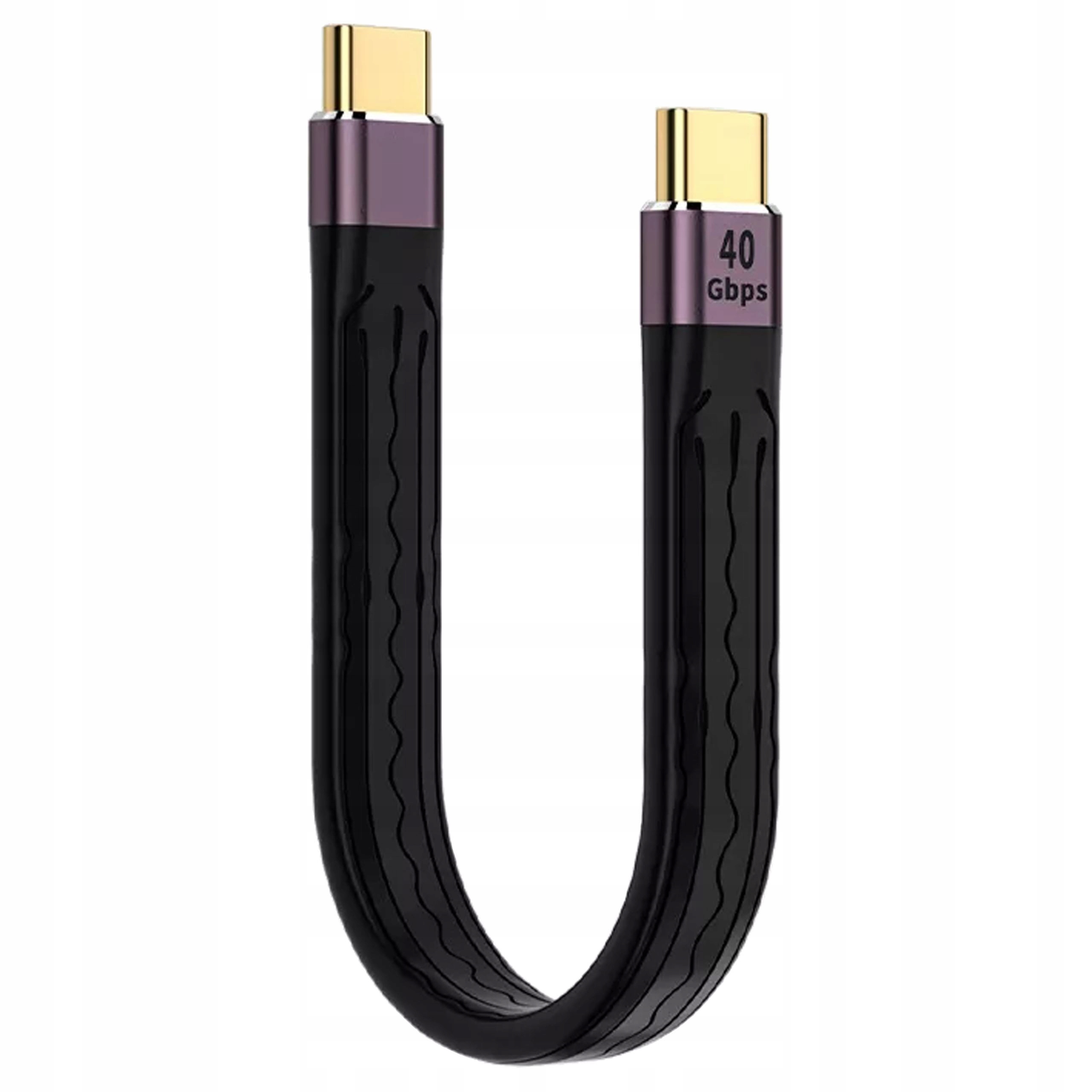 

Kabel Usb-c USB4 Fast Charge 100W 40Gb/s 8K 13,8cm