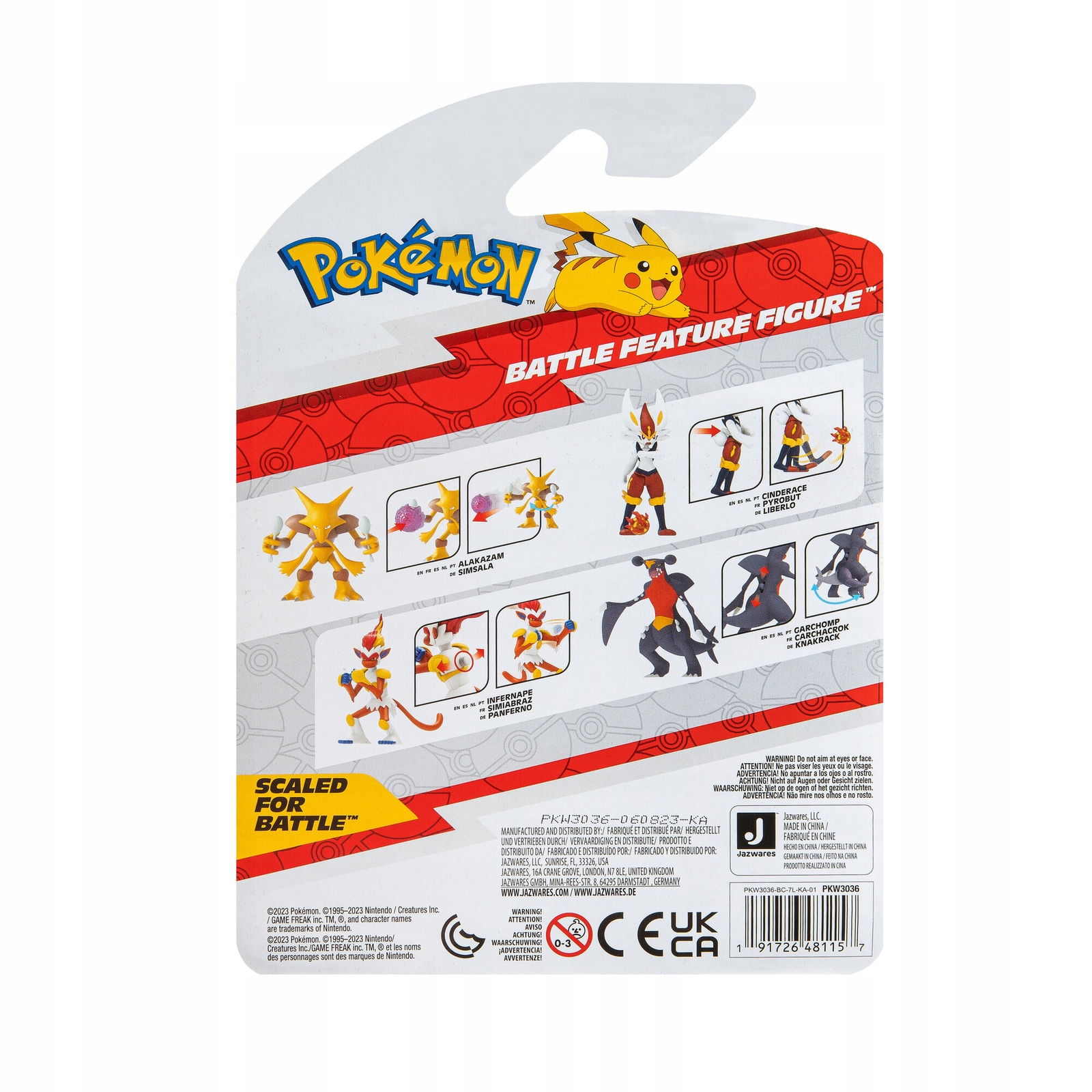 POKEMON ALAKAZAM DELUXE RUCHOMA FIGURKA AKCJI BATTLE FIGURE ORYGINALNA Typ figurka