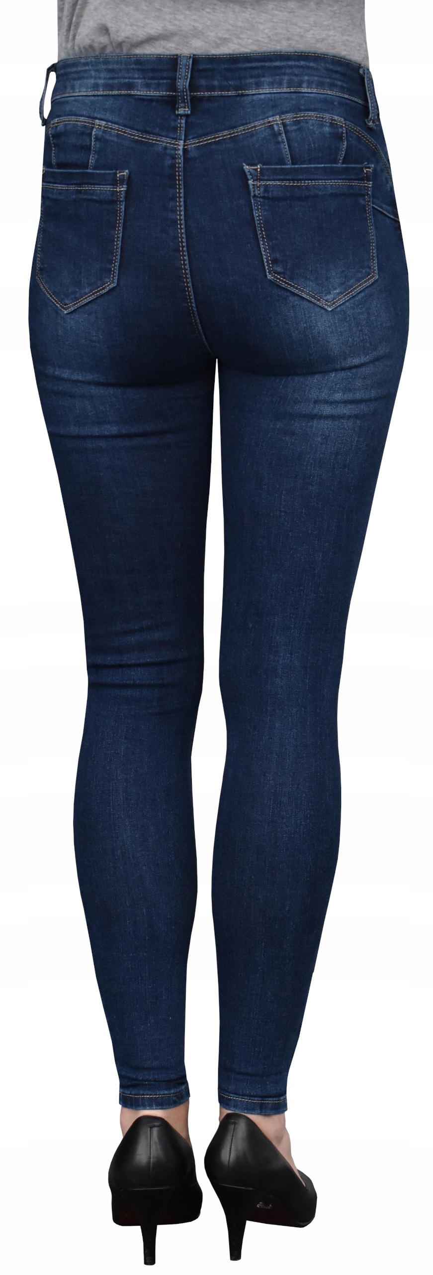 42,Jeansy damskie , wysoki stan,Push-Up,Y2397 Rozmiar 42