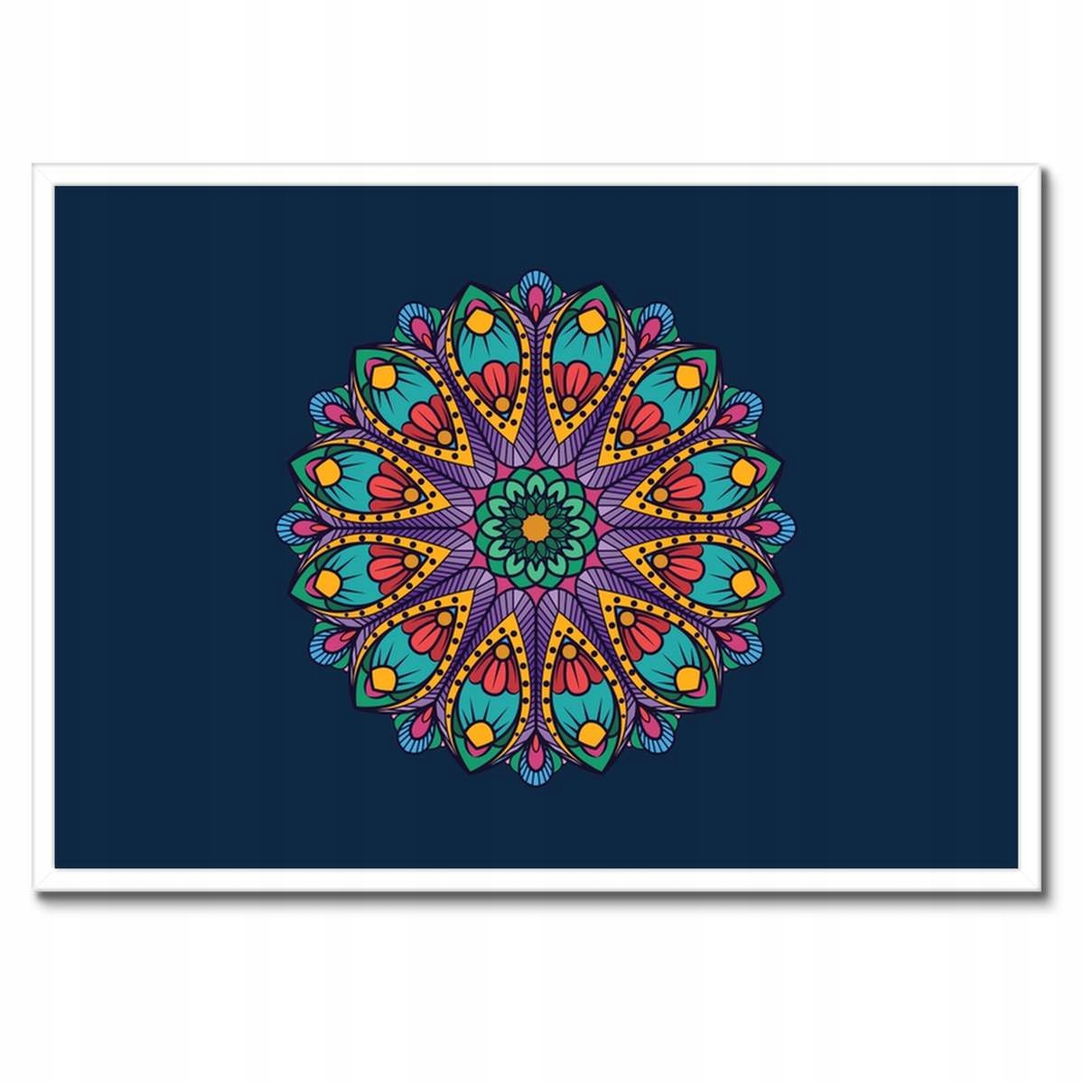 Plakáty v rámu 70x50 Mandala z Maroka Morocco