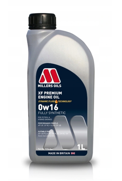

Millers Xf Premium 0w16 1L
