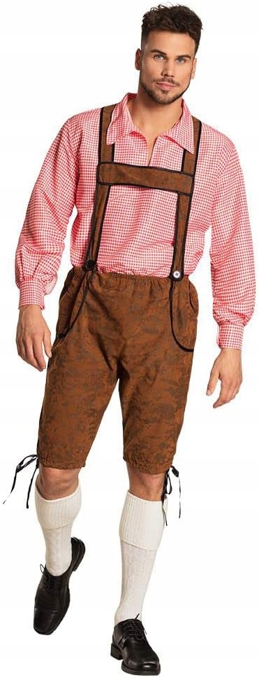 Kostým Pánský bavorský kostým Werner Boland 85371, sada Velikost 54-56 CM