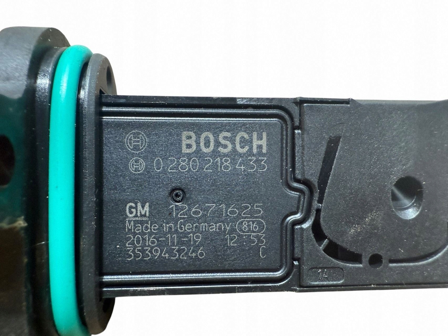 flow meter Opel Astra K 1.4 TURBO 0280218433