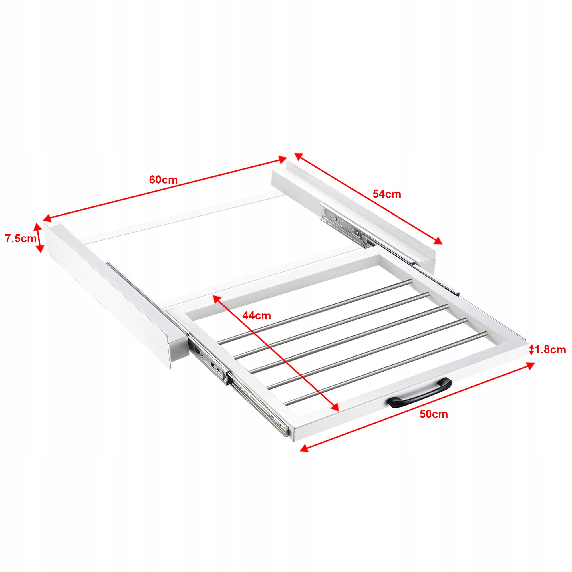 Łącznik pralki z suszarką 7,5x60x54 cm EAN (GTIN) 4059438584480