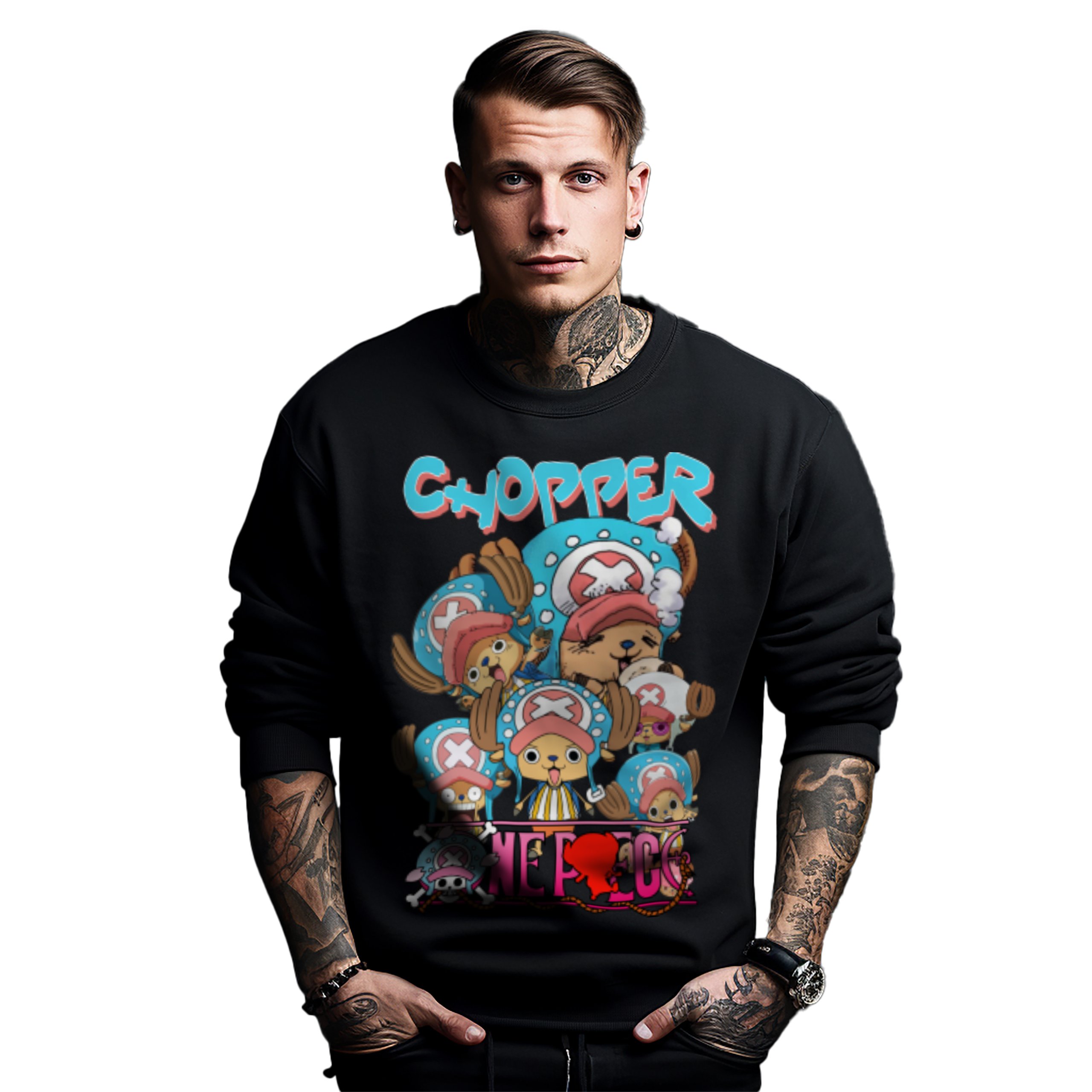 Mikina s potiskem Anime One Piece