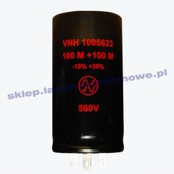 Elektrolytický kondenzátor 100+100uF 560V Jj