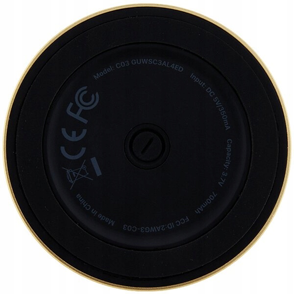 GUESS GŁOŚNIK BLUETOOTH GUWSC3ALSMD STAND MAGNETIC SCRIPT METAL ZŁOTY Waga produktu z opakowaniem jednostkowym 0.2 kg