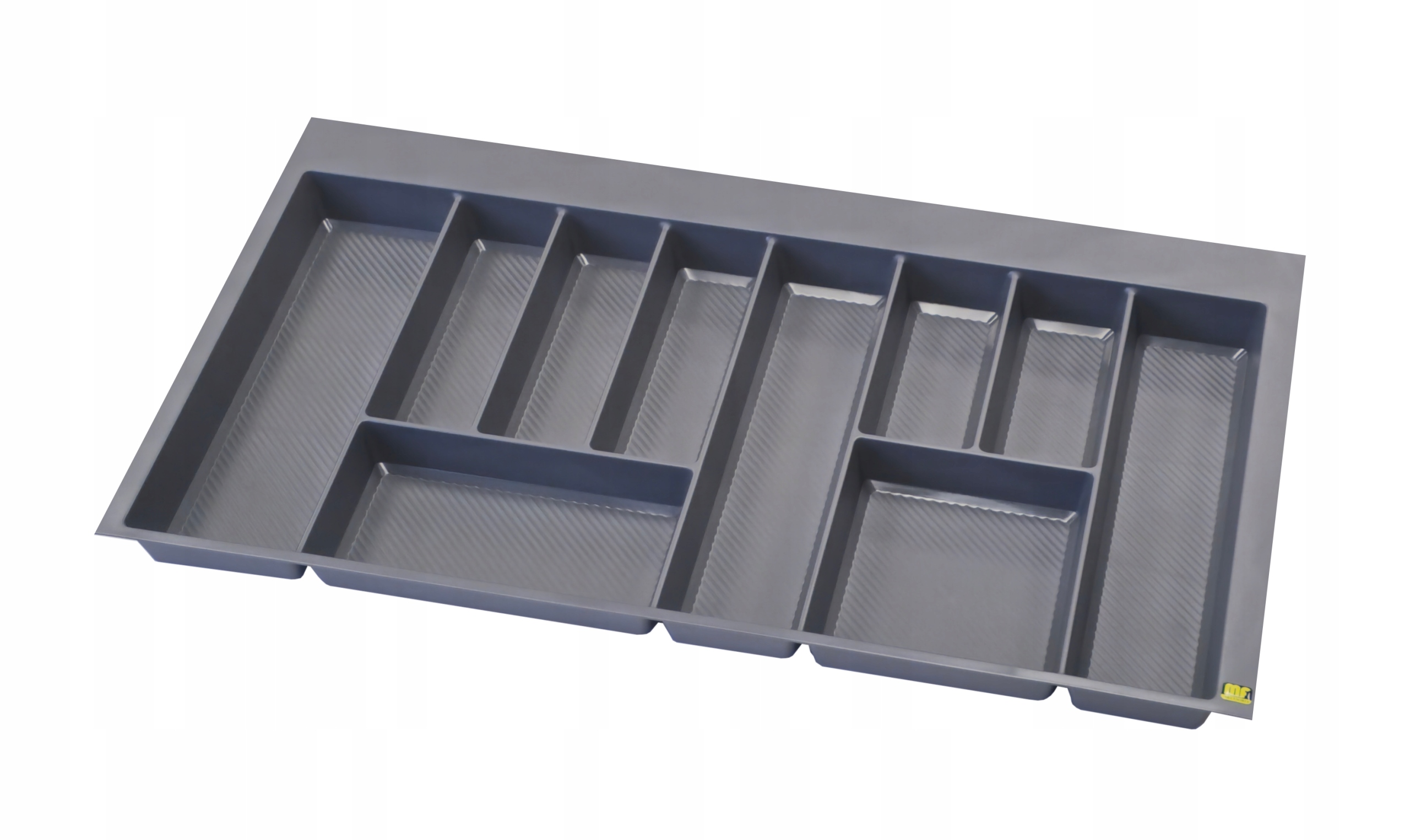 Wkład organizer na sztućce do szuflady Blum 90 50cm 816x475 Antracyt