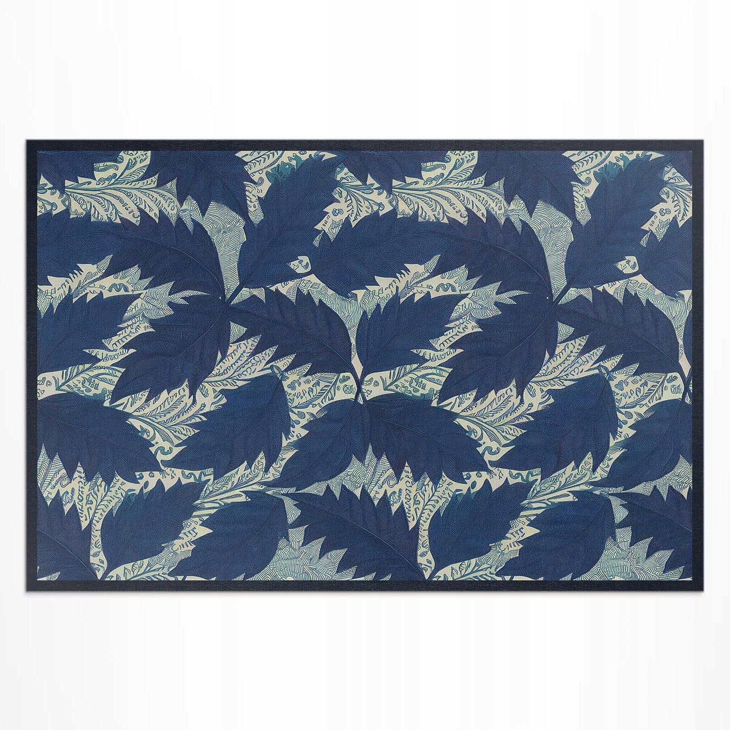Vinylový koberec Vodotesný voči Uv žiareniu Rozmer: 180 x 120 cm Elegantné vintage listy