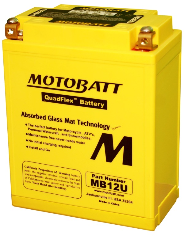 Motobatt Batéria Moto 12V 15AH/160A P+ (VYM:135X80X161/175)