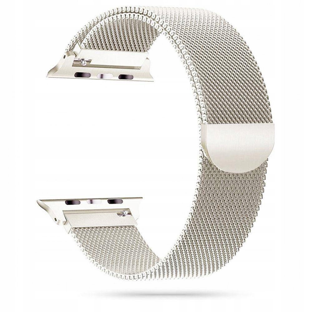 Pasek do Apple Watch (38 40 41 MM) Tech-Protect Milaneseband Starlight