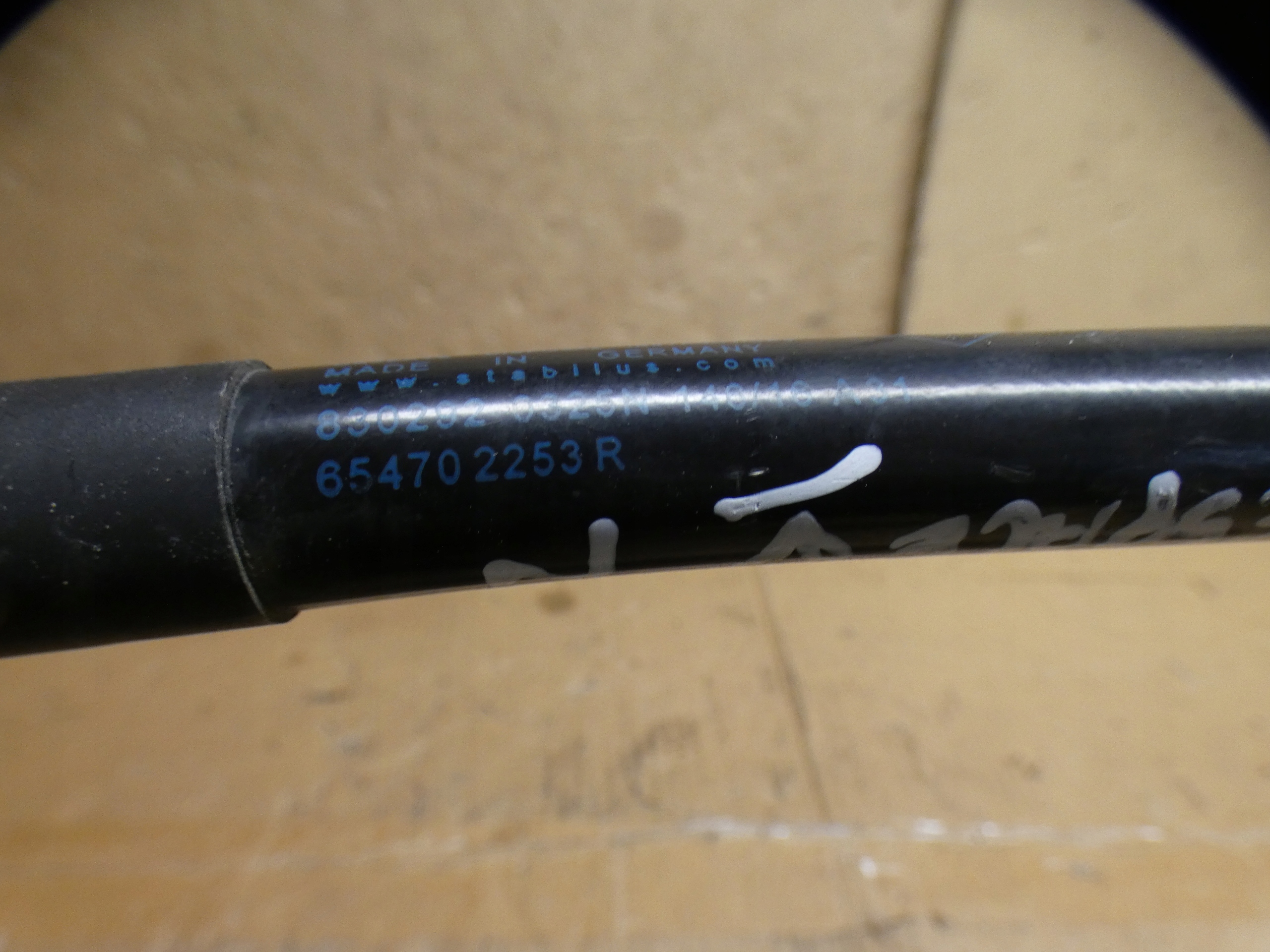 damper telescope bonnets original 654702253R RENAULT ESPACE V 15R