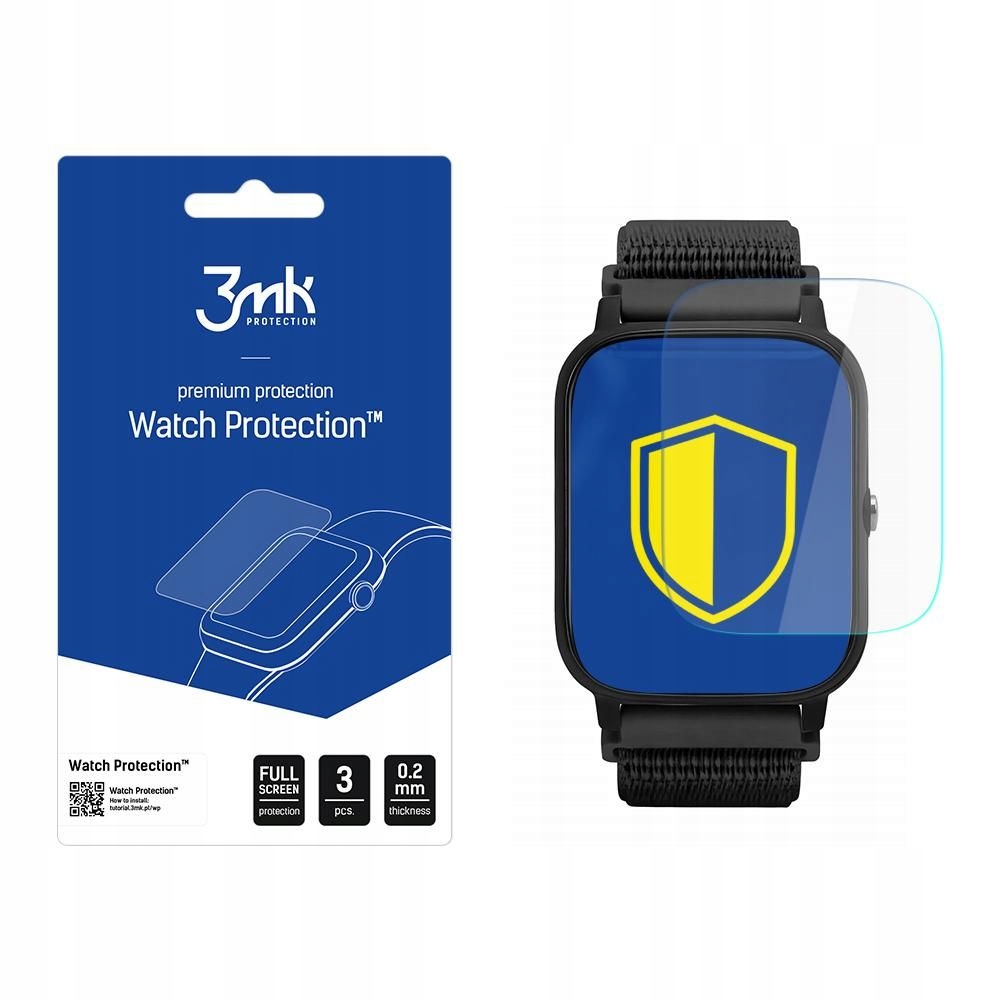 3 szt. Folia ochronna na ekran do Garett Kids Tech 4G 3mk Watch Protection