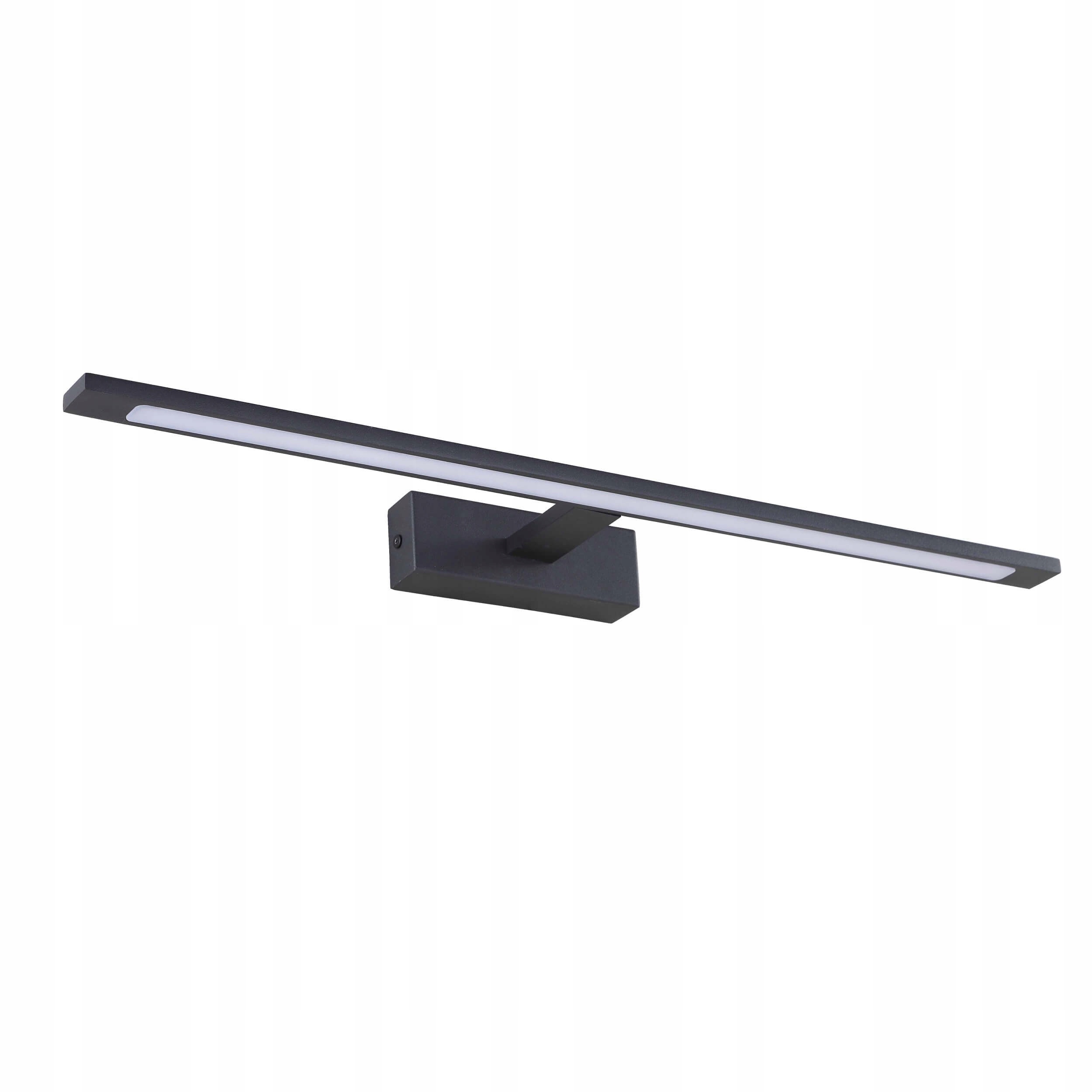 Nástenné svietidlo Light Prestige Isla čierne 62 cm IP44 Led Cct do kúpeľne