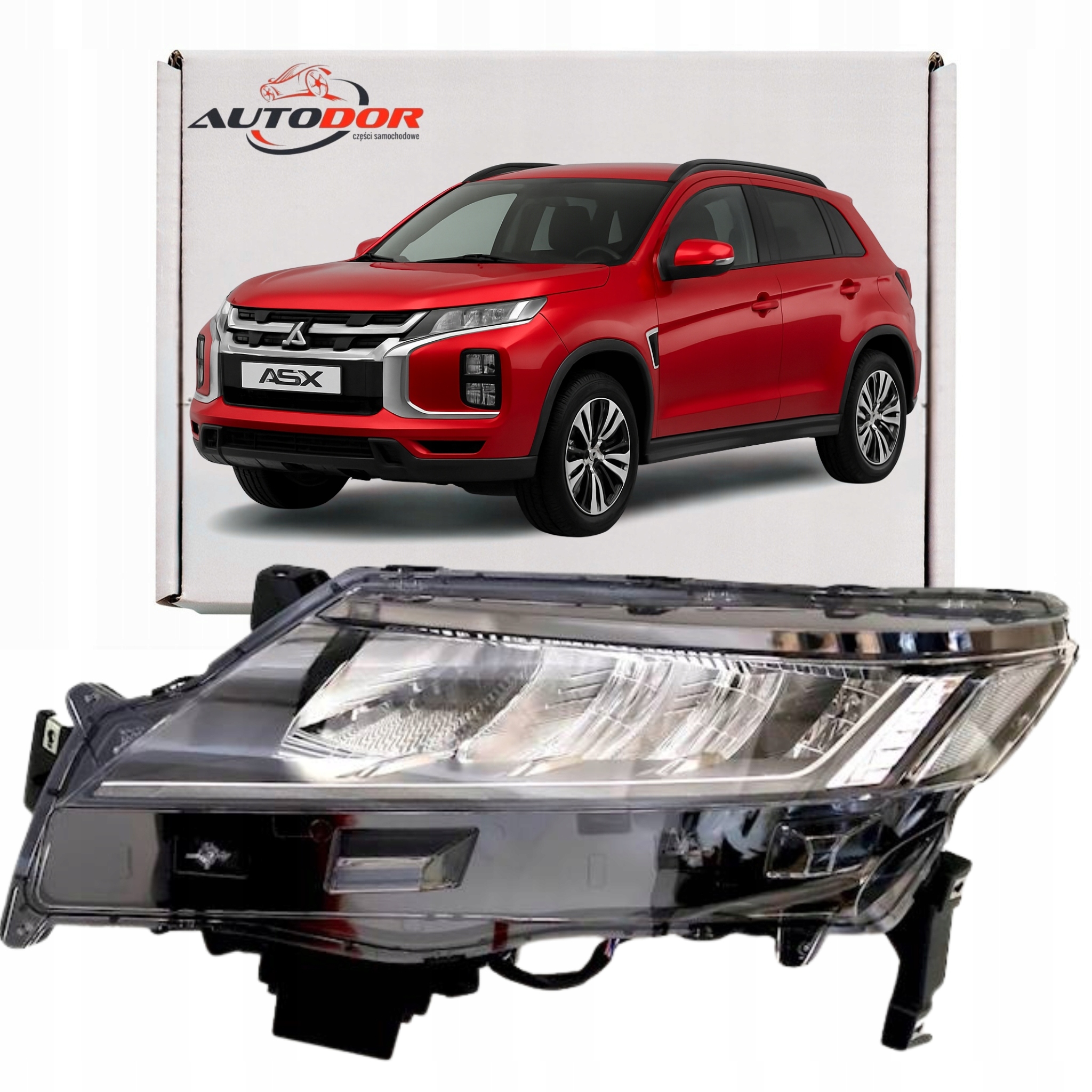 Mitsubishi Asx 2020-LAMPA Světlomet Elektrická Led Levá 8301D639 8301D481