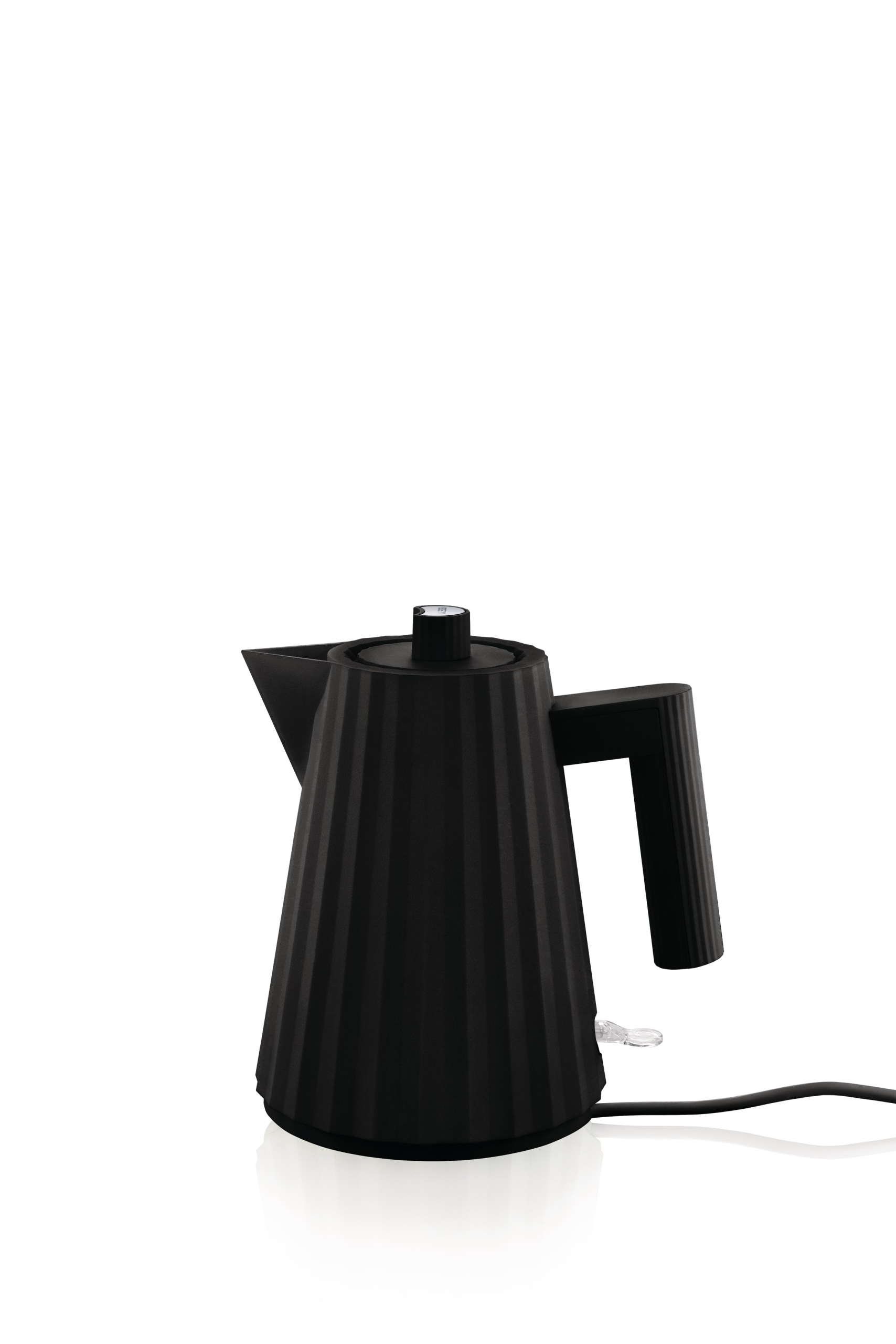 Plisse – Rychlovarná konvice, černá, 1 l, Alessi