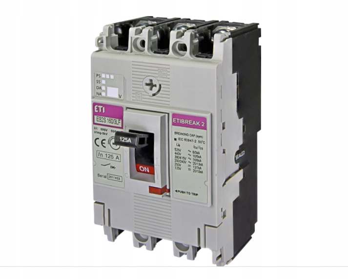 Wył Mocy Rozłącznik 160A + Wyzwalacz wzrostowy