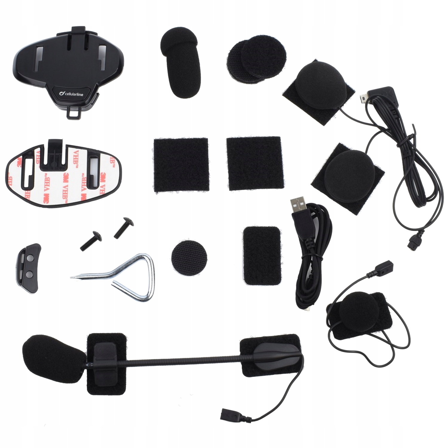 Interkom motocyklowy INTERPHONE Tour na 1 kask Charging Time 2 h