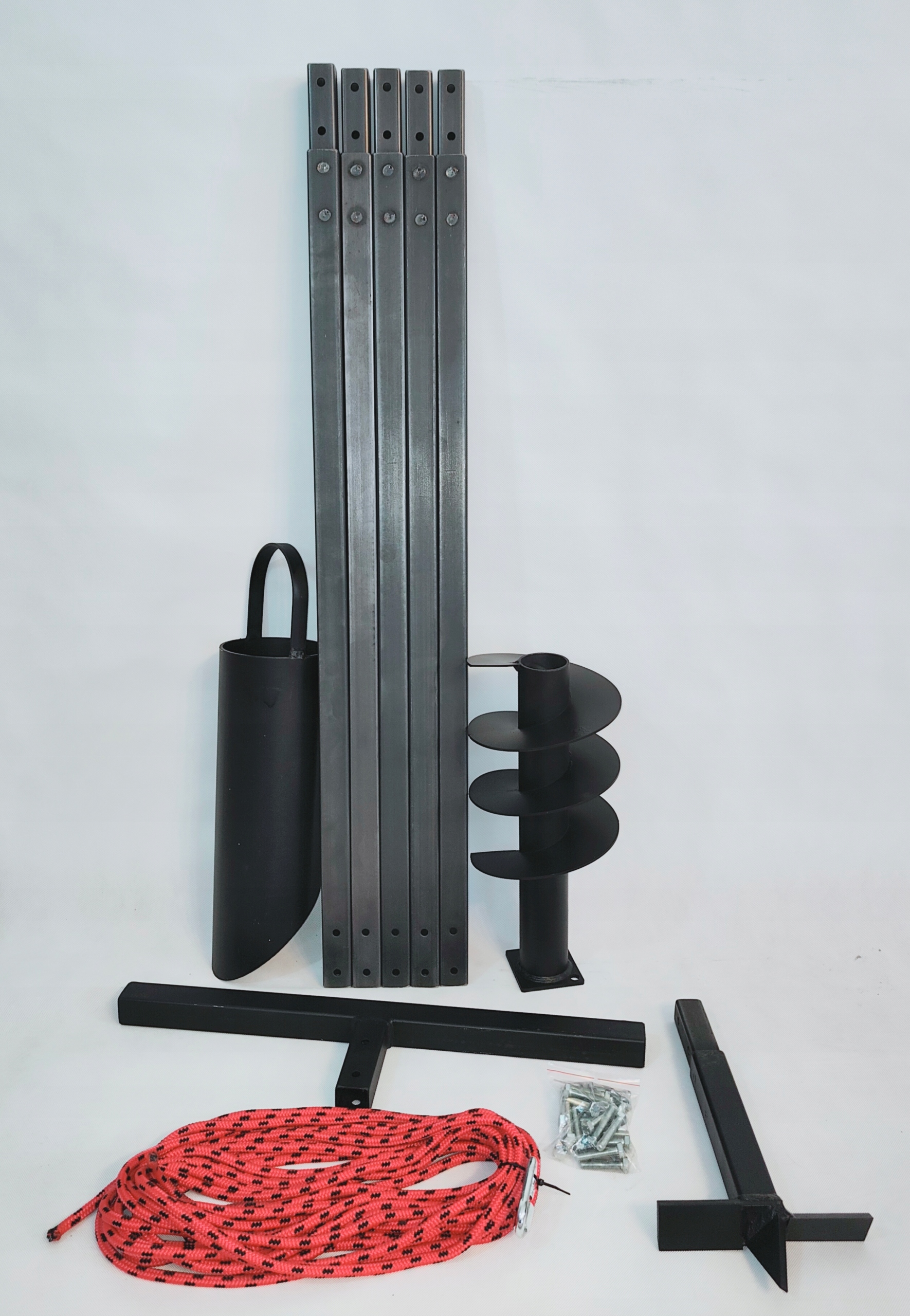 Ruční vrtačka do studny 5 m plus kalovka.