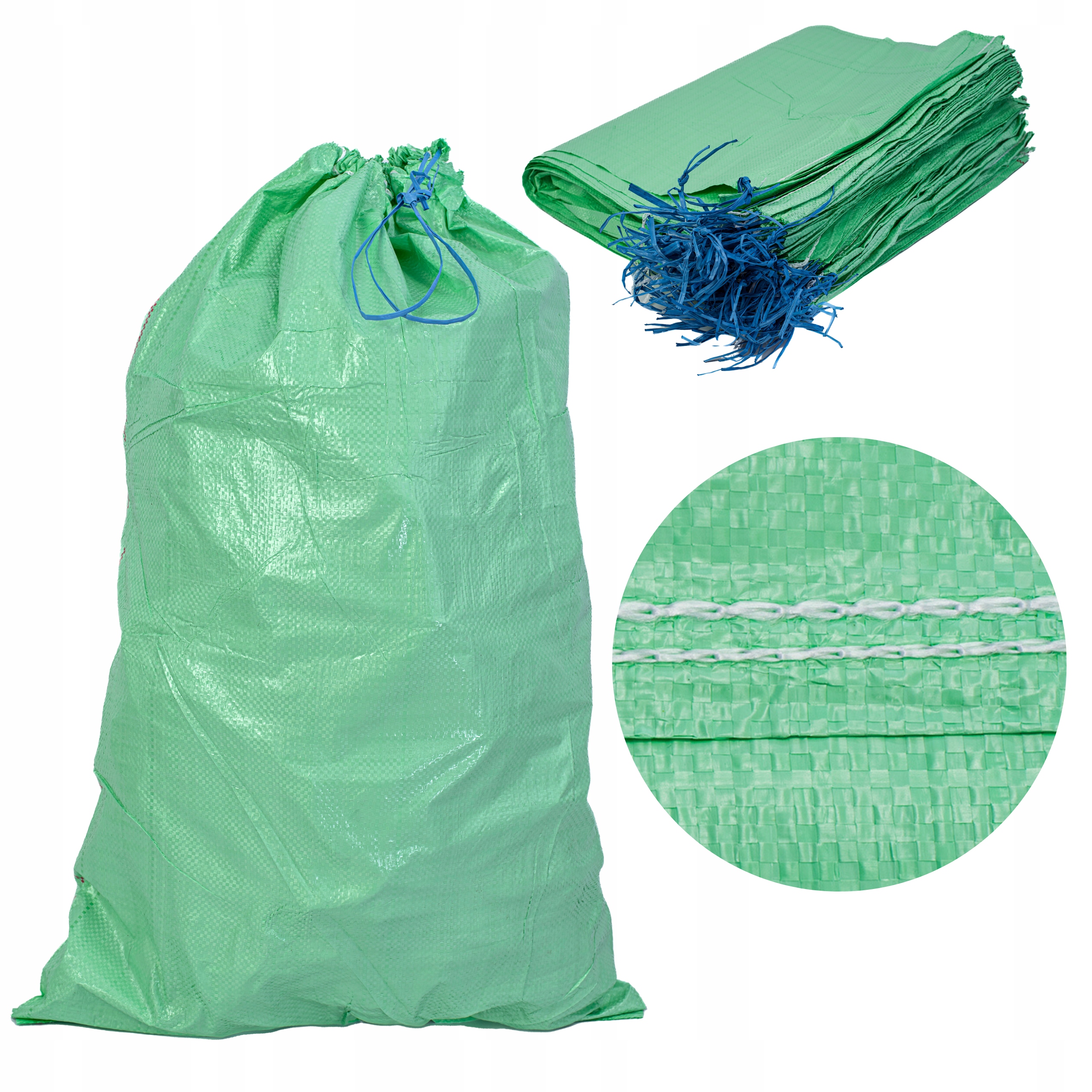 

Worki Ogrodowe 50X80CM Z Zaciągiem 25KG Solidne